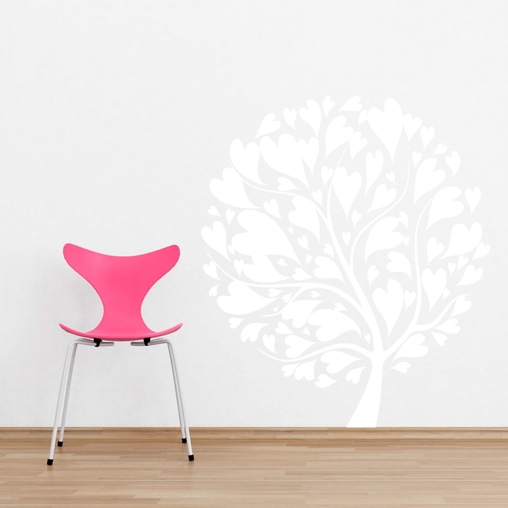#3 kuppel træ wallsticker