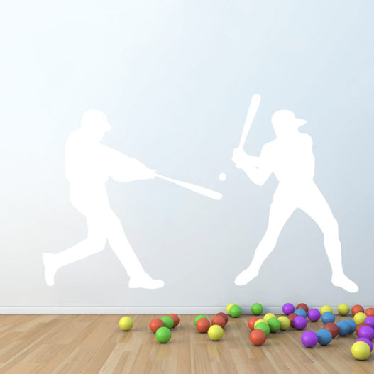 Baseballspillere wallsticker