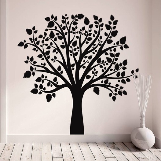 Elmetræ wallsticker