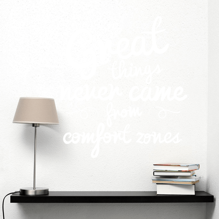 Great things wallsticker