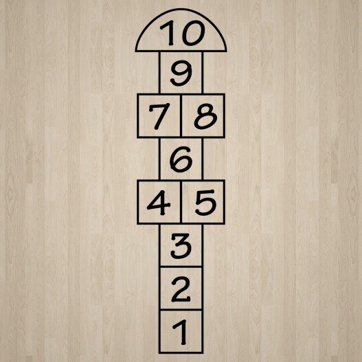 Hinkerude wallsticker