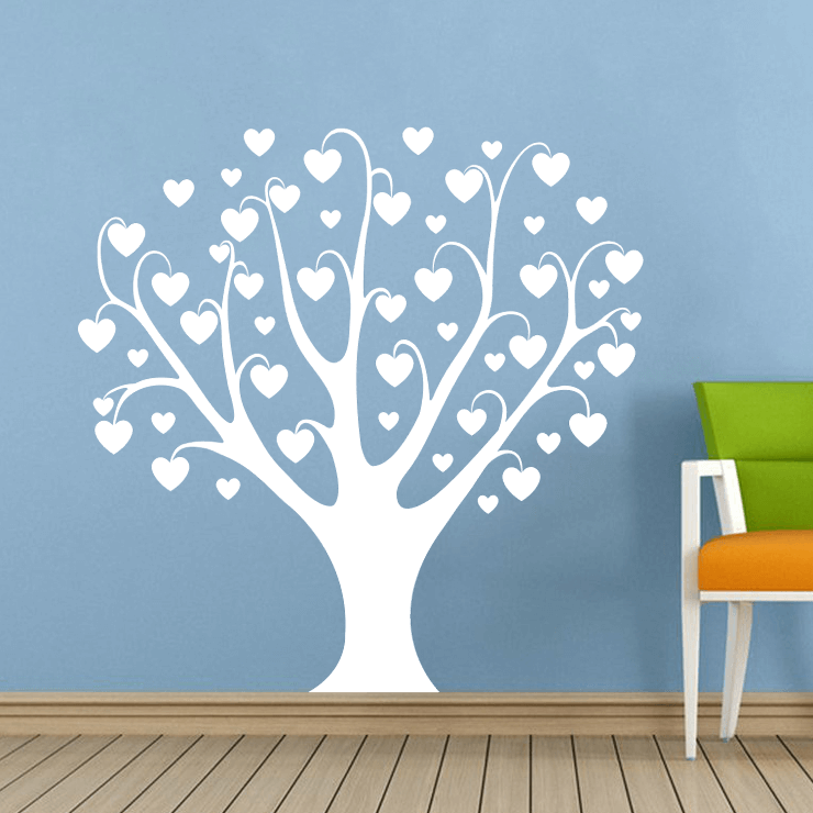 Kærlighedstræ wallsticker