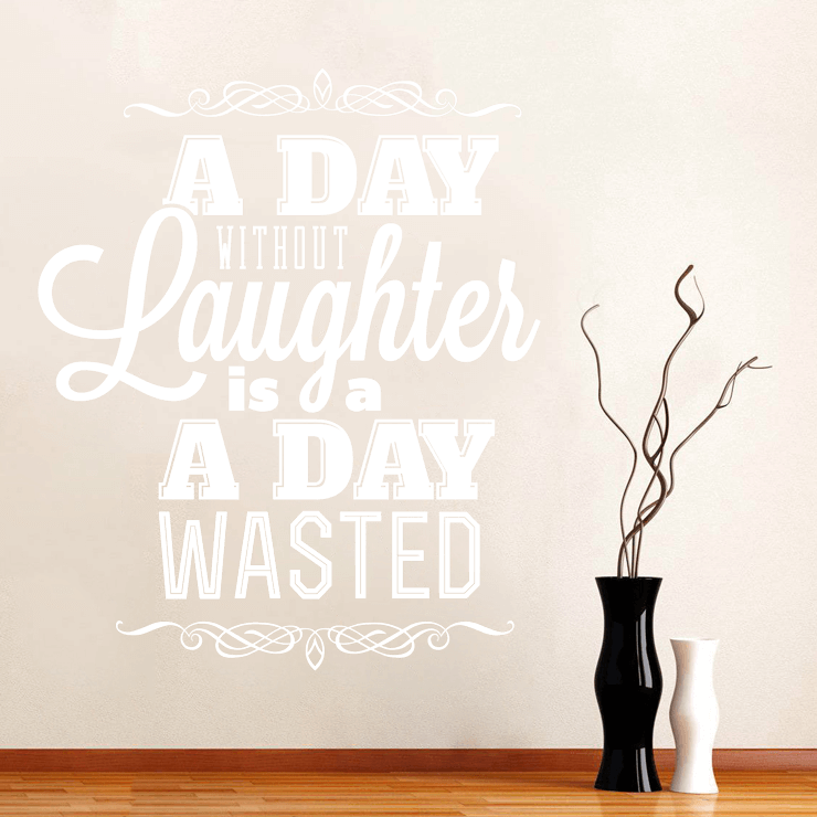 Laughter wallsticker