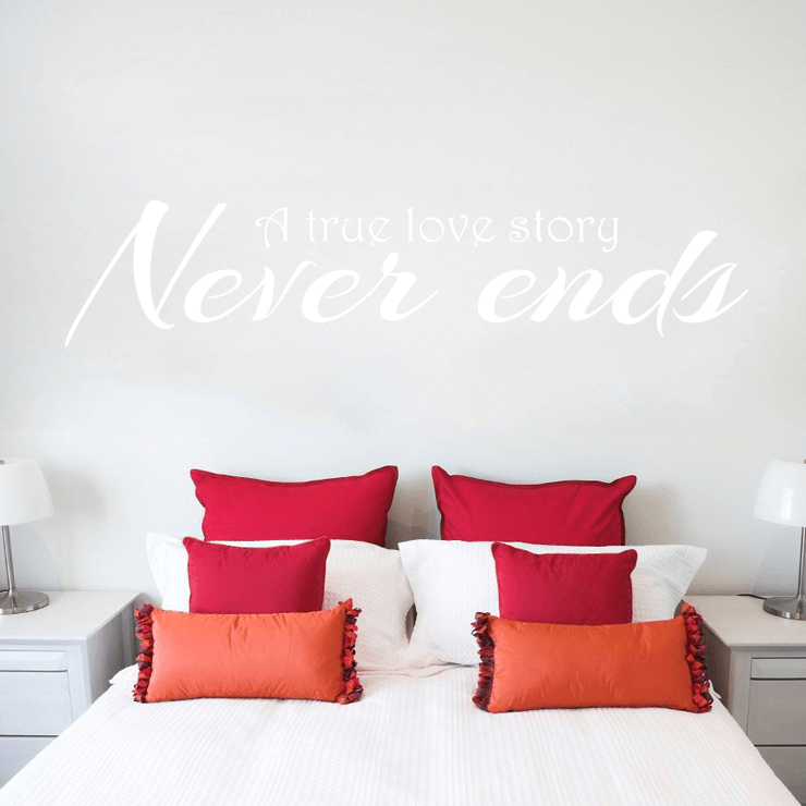 Love story wallsticker