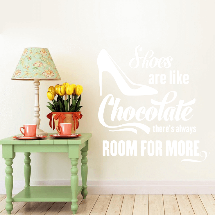 More chocolate wallsticker