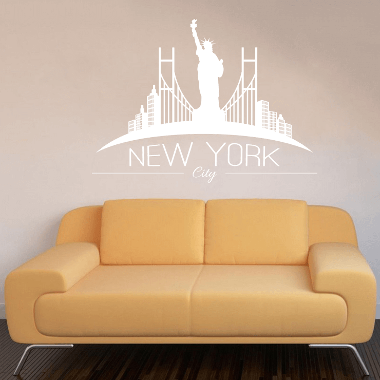 New York wallsticker