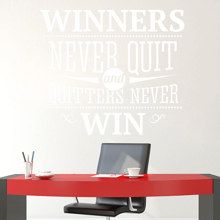 Winners wallsticker