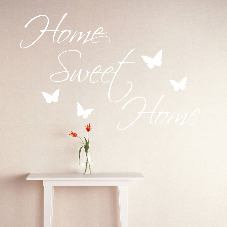 #1 Home Sweet Home wallsticker