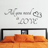 All you need wallsticker