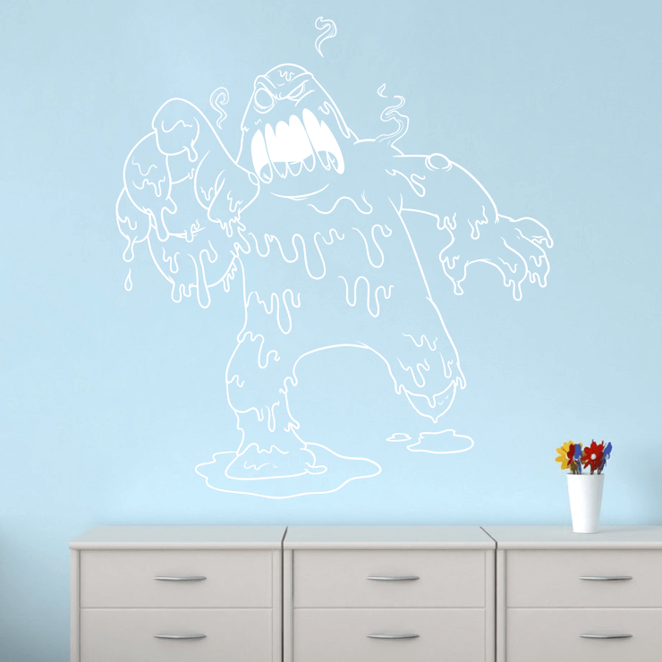 Slimmonster wallsticker