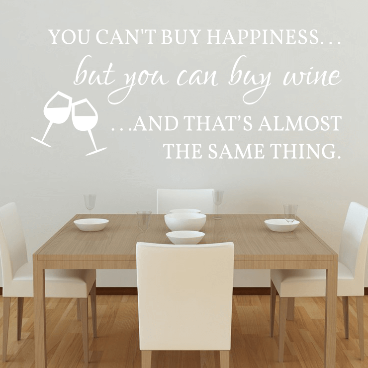 Buy wine wallsticker