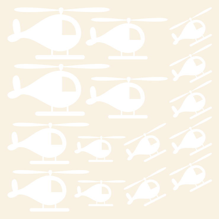 Helikoptere wallsticker