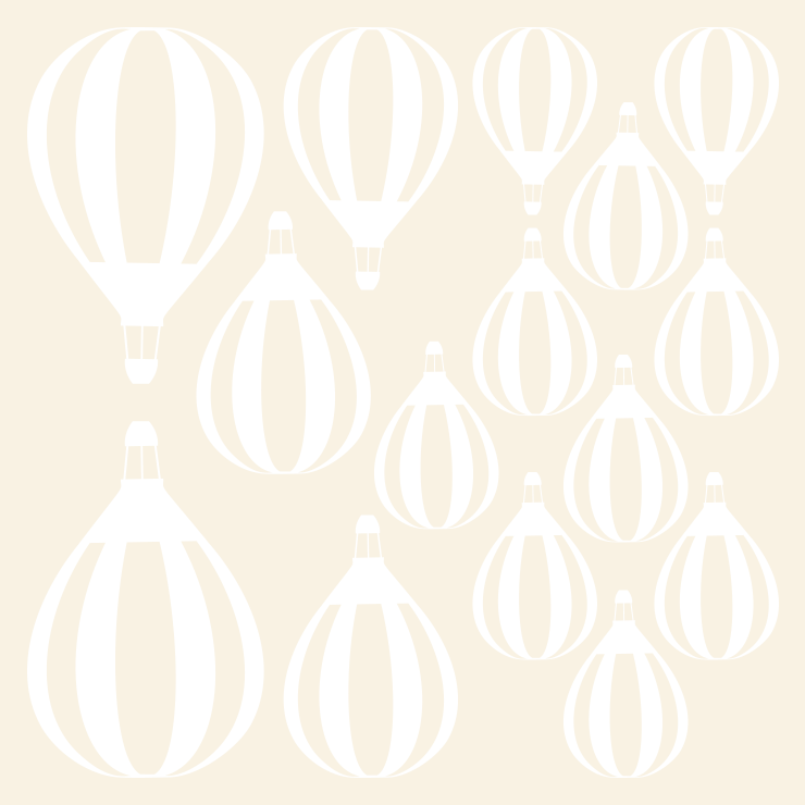 Luftballoner wallsticker