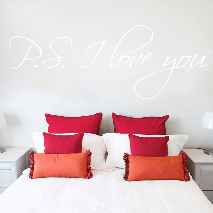 P.S. I love you wallsticker