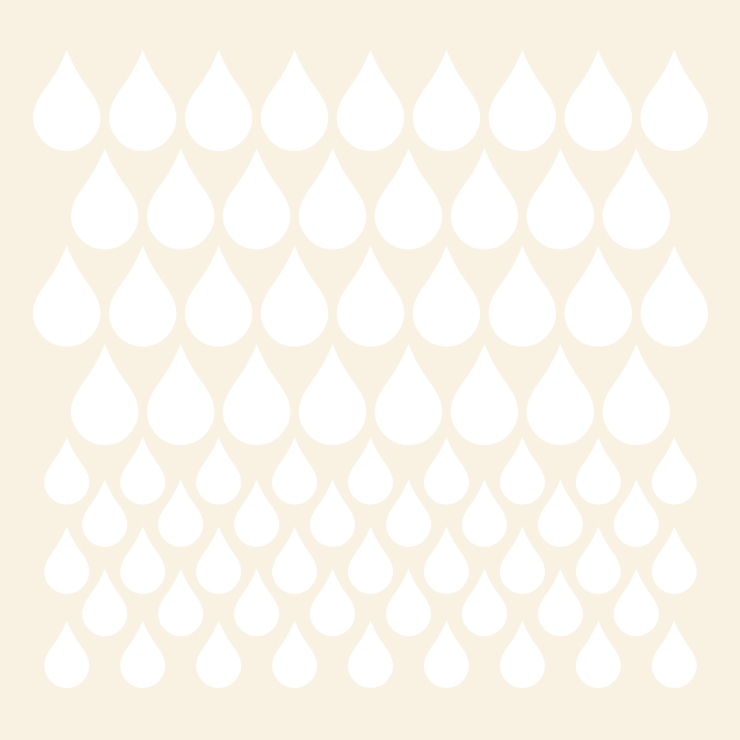Dråber wallsticker