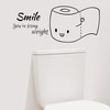 Smile you're losing weight wallsticker