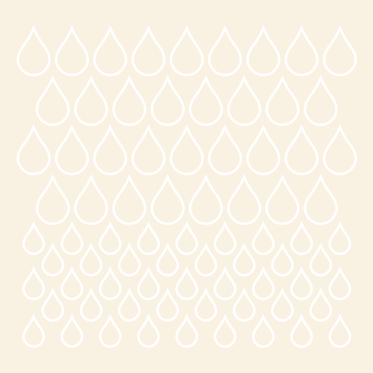 Omridsede dråber wallsticker