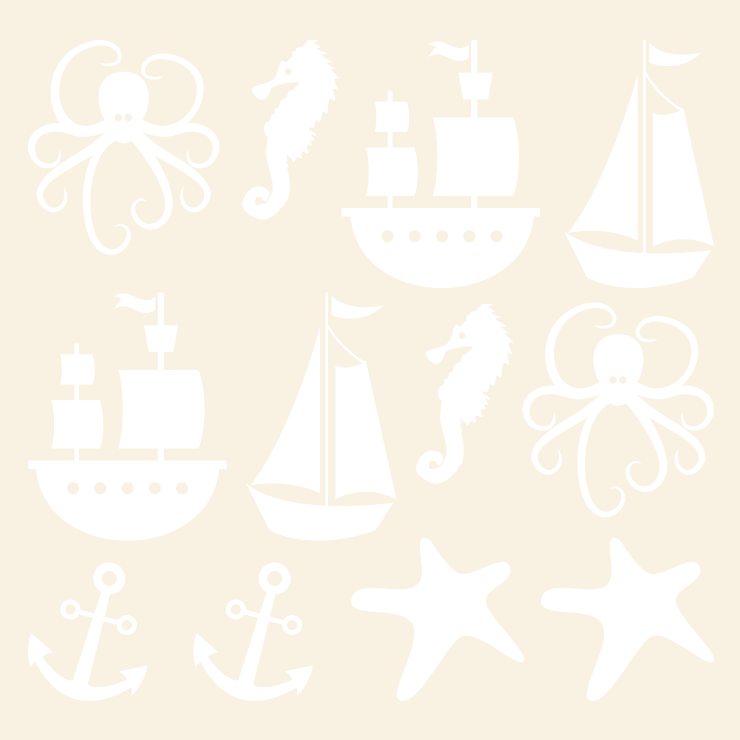 Til søs wallsticker
