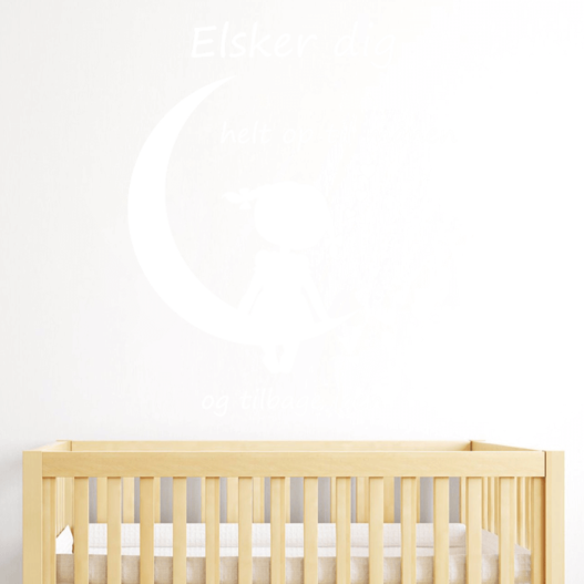 Elsk din datter wallsticker