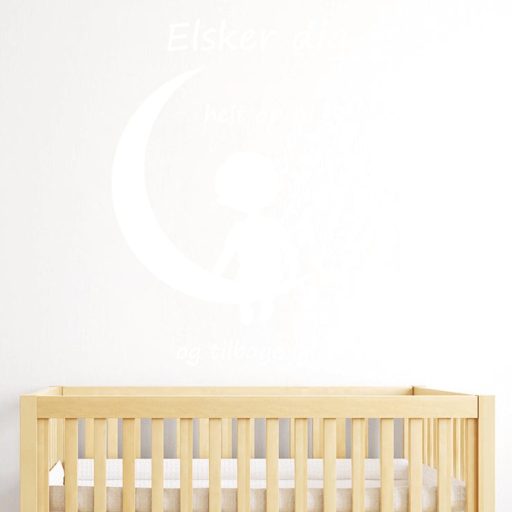 Elsk din søn wallsticker