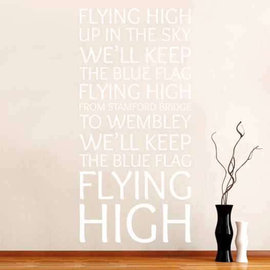 Chealsea - flying high wallsticker