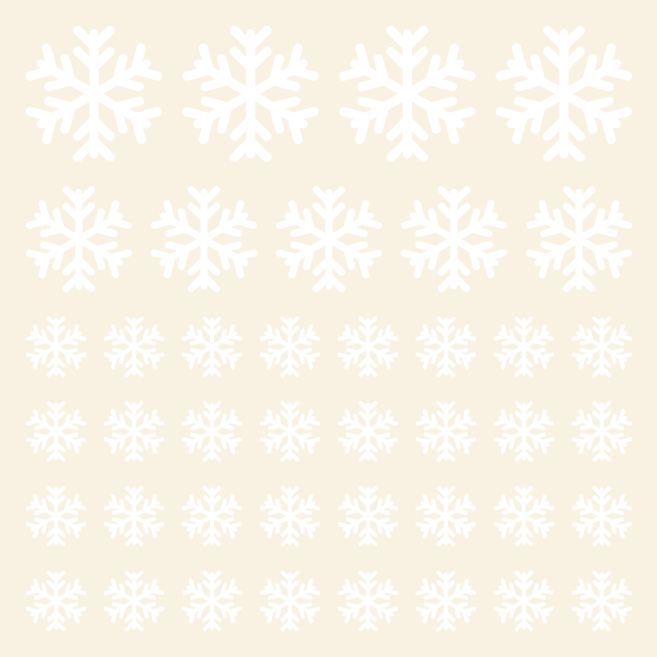 Snefnug wallsticker