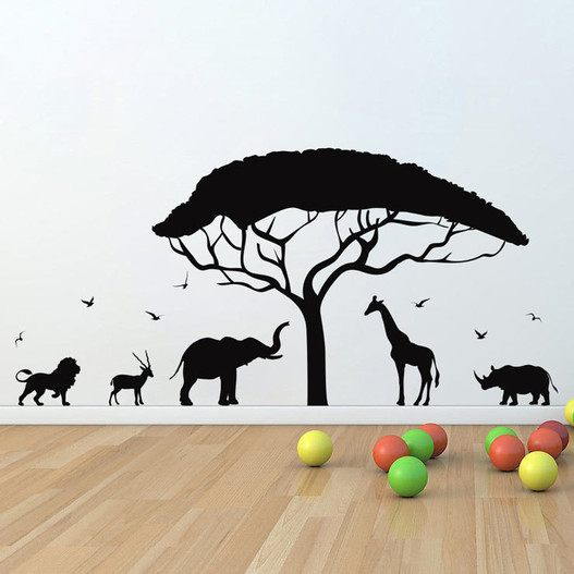 Safari wallsticker