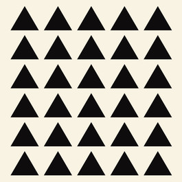 wallsticker trekanter med 3cm i højde