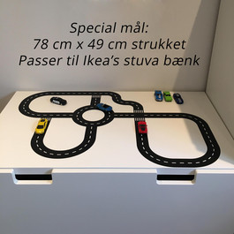 Wallsticker racerbane kundebillede