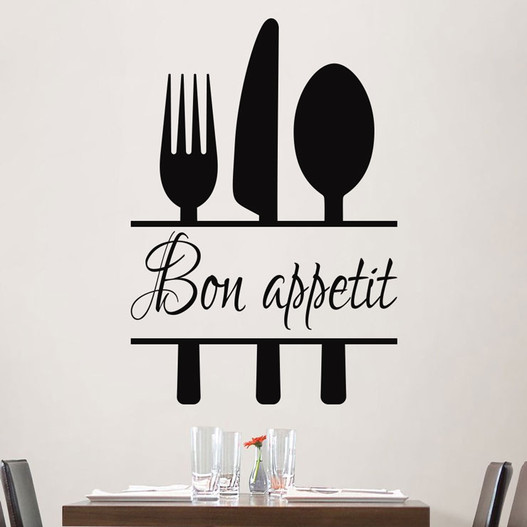 #1 Bon appetit wallsticker