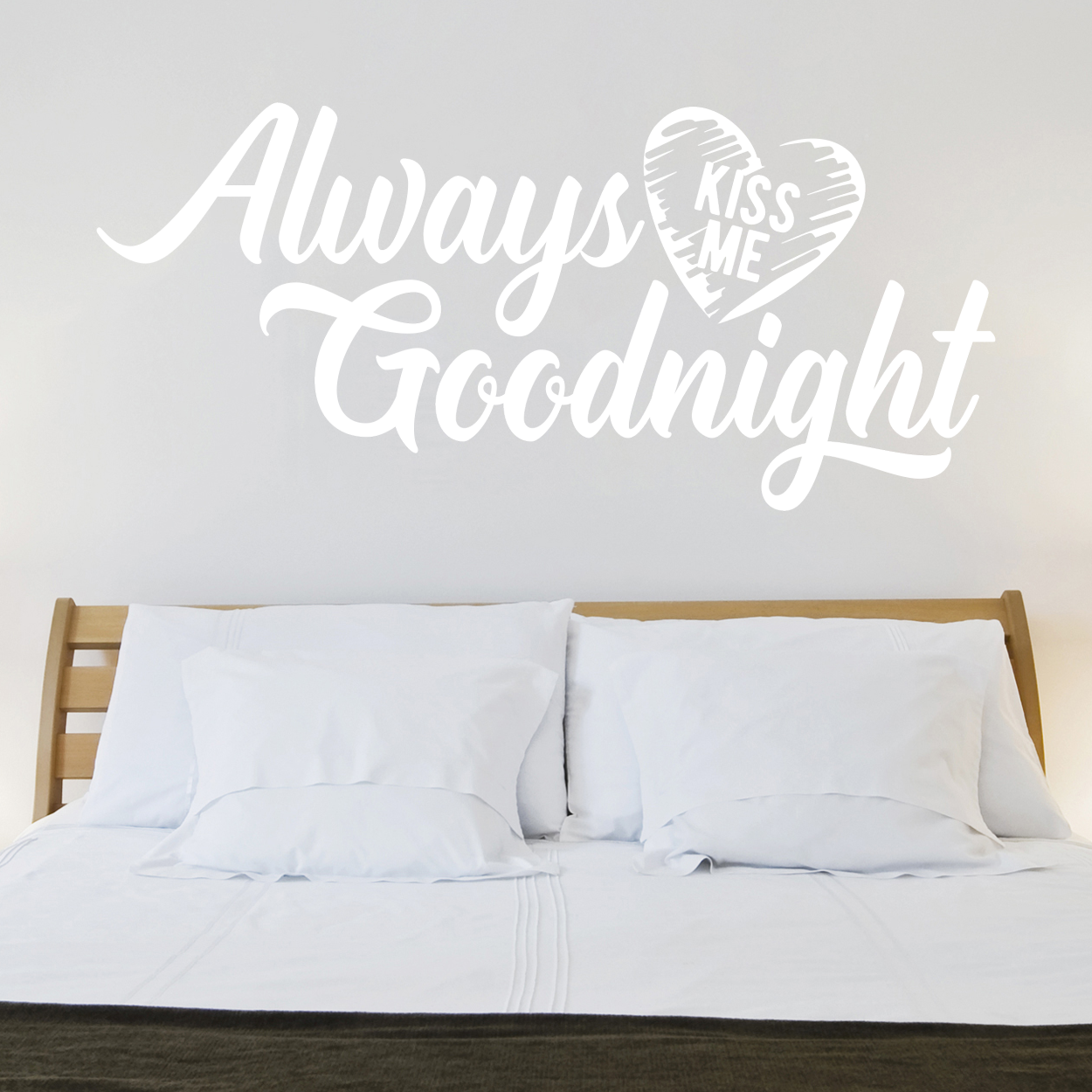 #2 always kiss me goodnight wallsticker