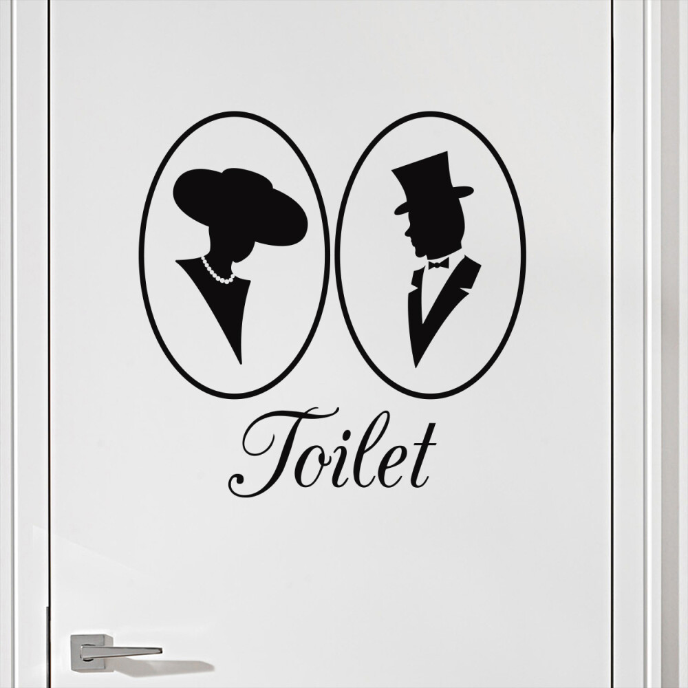 Toilet joke wallsticker → Fra 109 Kr.