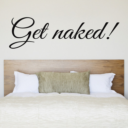 Get naked wallsticker
