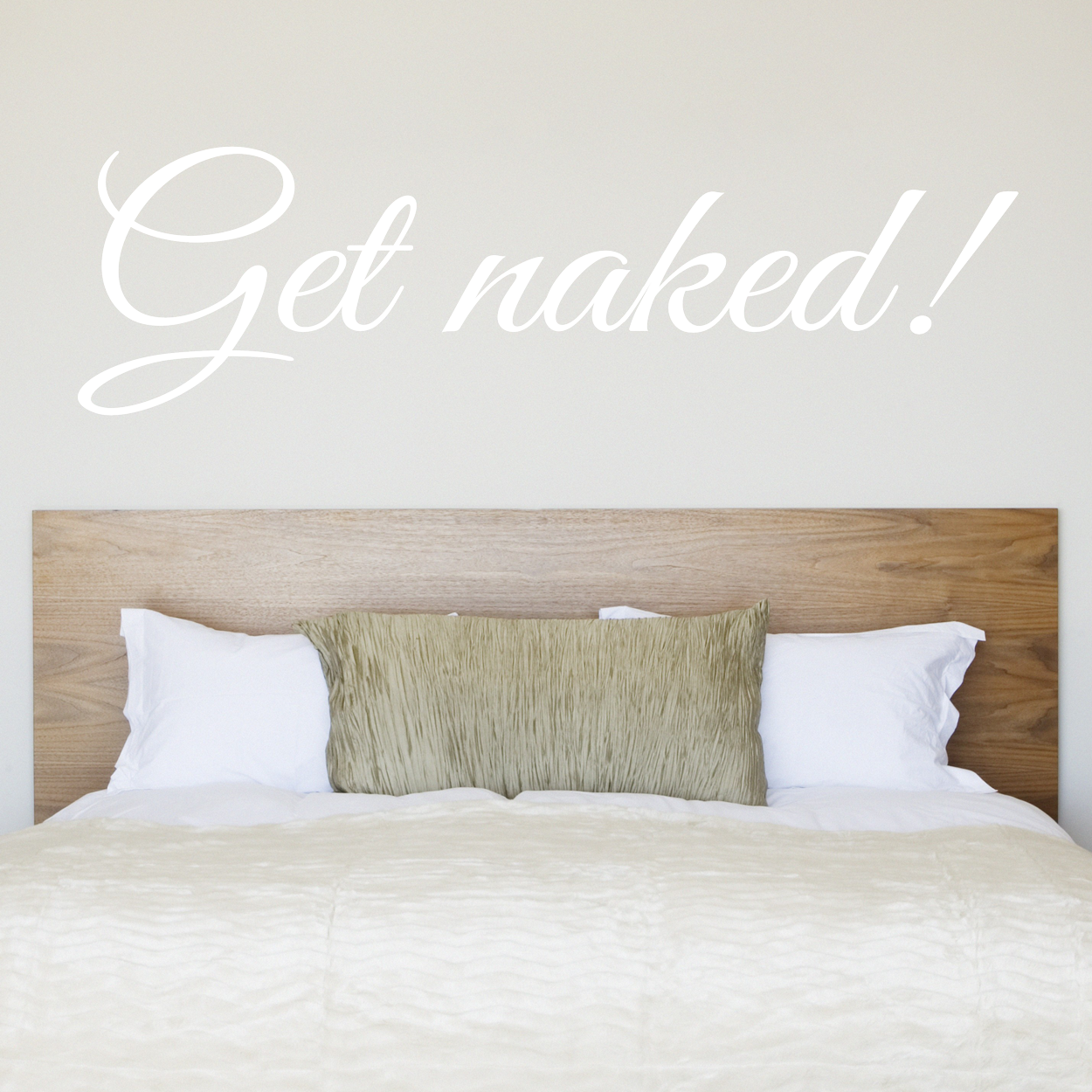 Get naked wallsticker