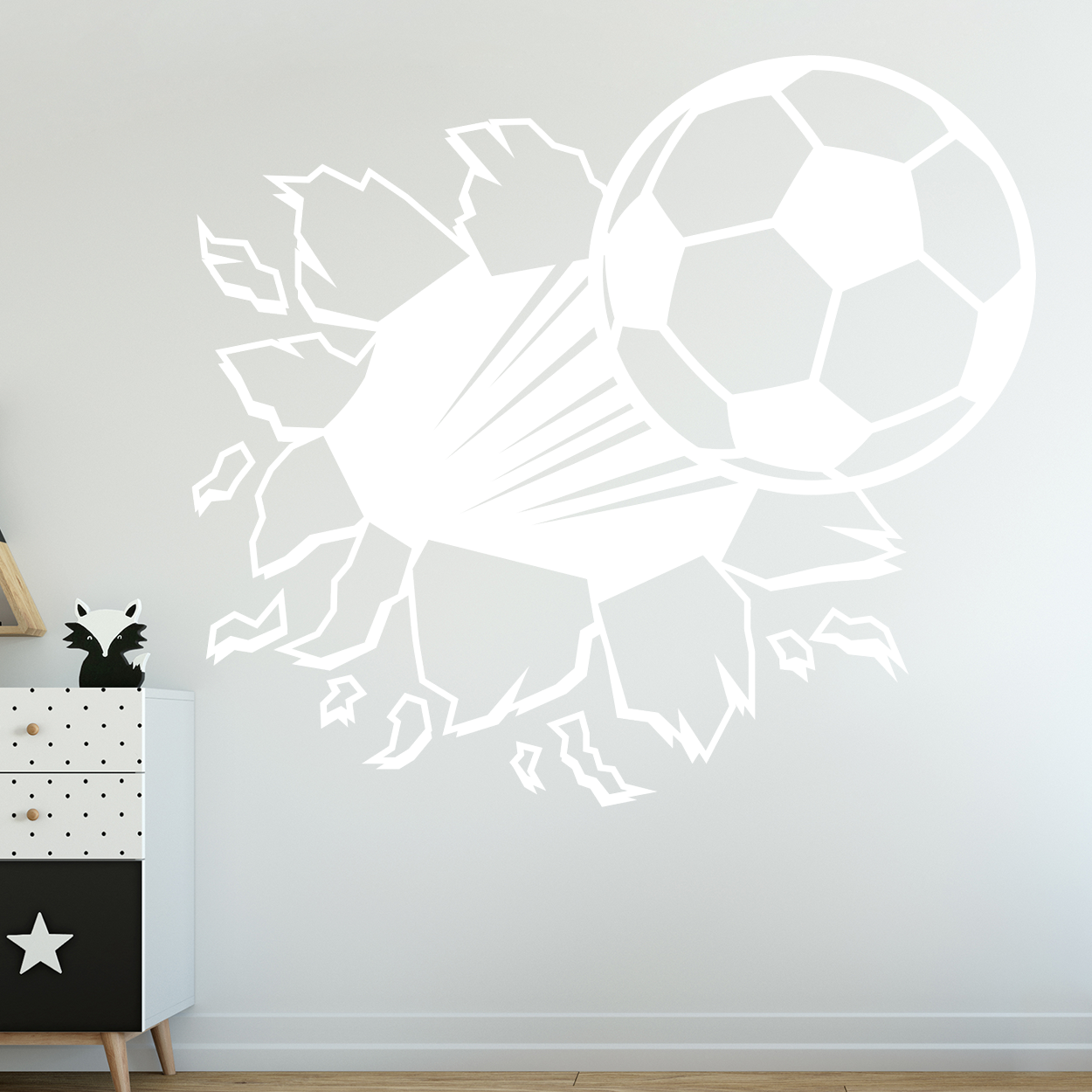 Fodbold wallsticker