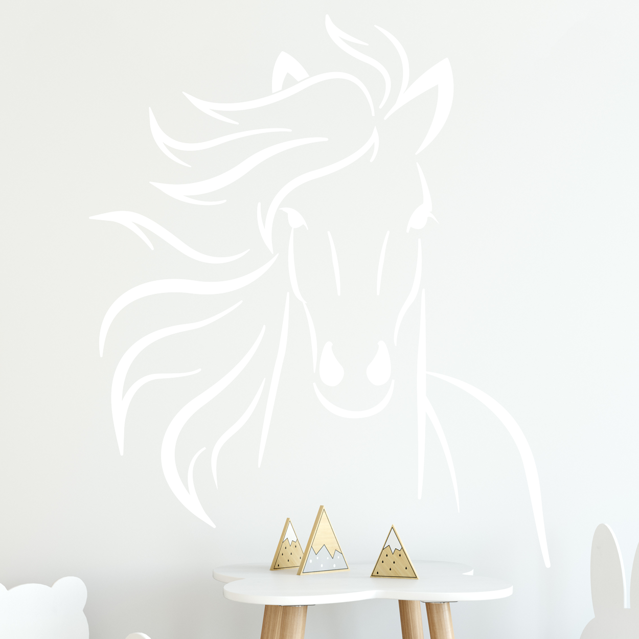 Flot hest wallsticker, heste wallstickers