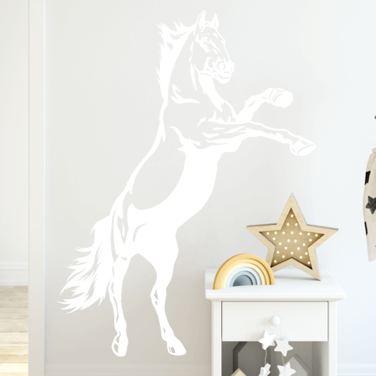 Stejlende hest, heste wallstickers