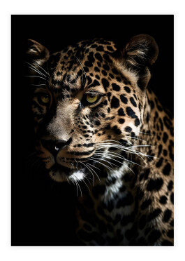 #2 leopard plakat