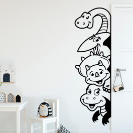 Wallsticker med dinosaurer på Udkig