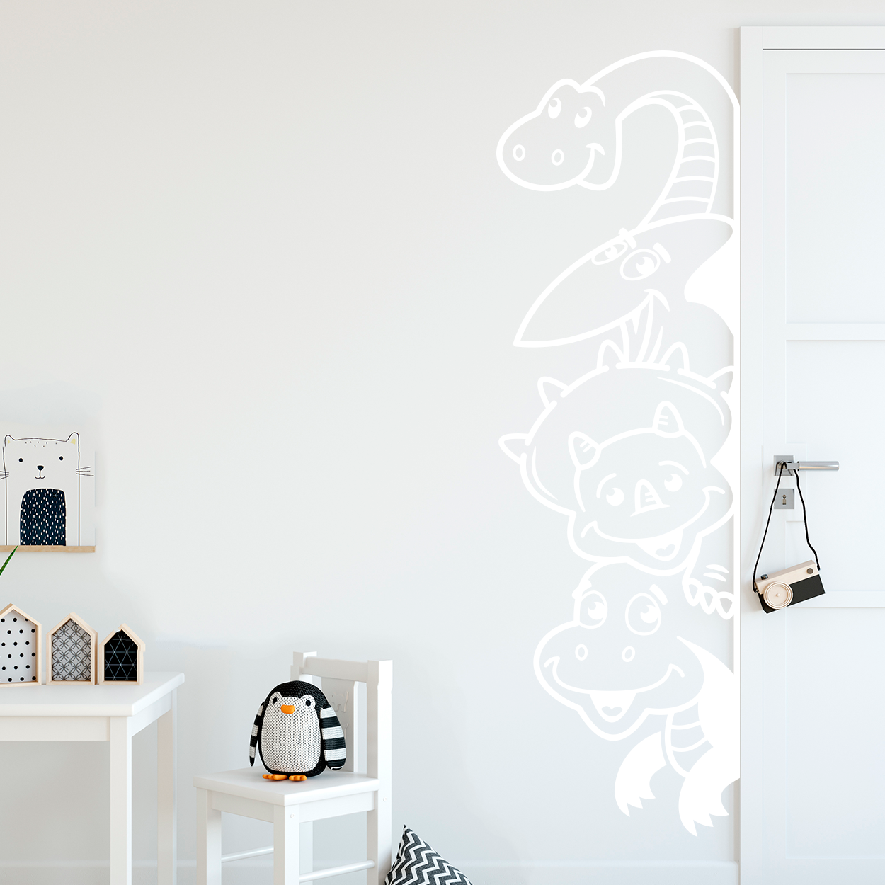 Wallsticker med dinosaurer på Udkig