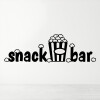 Wallsticker med snack bar