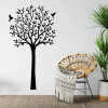 Træ med fugle wallsticker