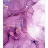Plakat med abstrakt lilla akvarel