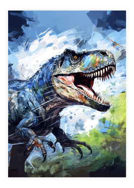 T-rex plakat