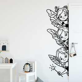 Wallstickers med feer på udkig