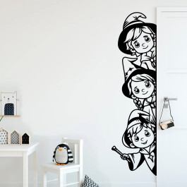 Wallsticker med tryllebørn på udkig