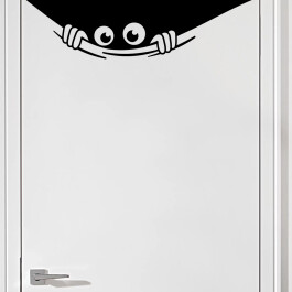 Wallsticker med kiggende øjne