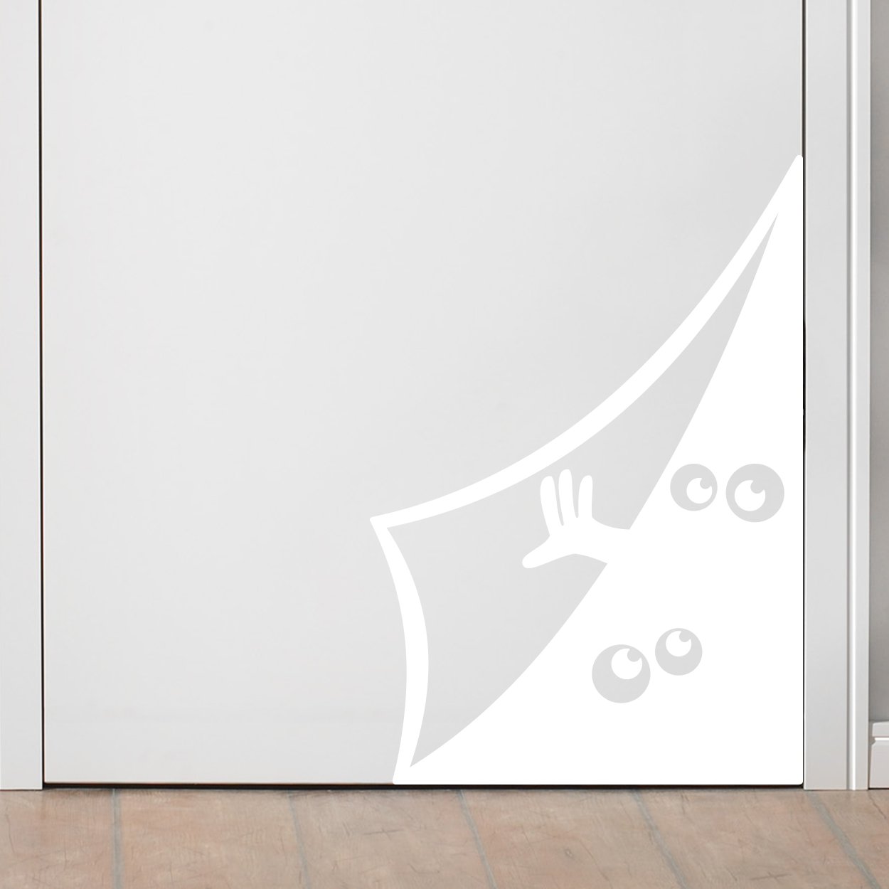Wallsticker med nysgerrige væsner